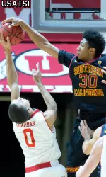 Freshman Elijah Stewart has nine blocks in the last five games and ranks tied for 7th in conference play in blocked shots. Stewart and Gary Payton of Oregon State are the only guards to rank in the top 15 in the conference.