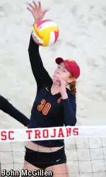 USC sophomore Kelly Claes