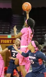 USC rose up to a 77-51 win over Arizona at Galen Center.
