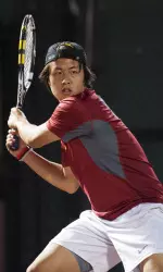 USC's Jonny Wang defeated Tulsa opponent Juan Matias Gonzalez 7-5, 6-0.