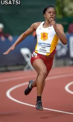 Redshirt junior Tynia Gaither was a 3-time outdoor All-American last season, scoring at the NCAA Championships in the 100m, 200m and 4x100m relay.