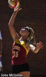 USC sophomore Nicolette Martin