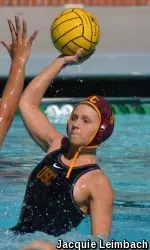Jenny Stiefel was one of seven Trojans to score in the road win over Hawai'i.