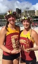 USC's sophomore duo of Kelly Claes and Sara Hughes has won 12 straight matches.