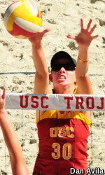 USC sophomore Kelly Claes
