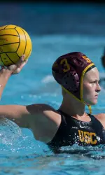 Ioanna Haralabidis hit her career high with five goals scored vs. CSUB.