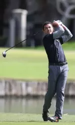 Texeira is tied for eighth place at par 140 (74, 66).