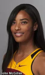 USC senior Bria Russ completed the regular-season dual schedule with a perfect 24-0 individual mark.