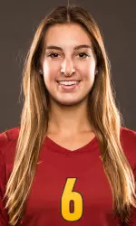 USC sophomore outside hitter Brittany Abercrombie will don the red, white, and blue this summer.
