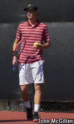Yannick Hanfmann is seeded in singles and in doubles with partner Roberto Quiroz.