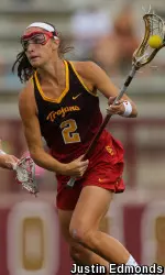 Michaela Michael earned her first selection to the IWLCA All-Region Team.