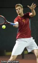 Yannick Hanfmann leaves Troy with a decorated career in both singles and doubles.
