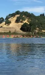 The Women of Troy advanced all of its boats to C/D semifinals following the first day of the NCAA rowing championships.