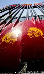 USC faced Princeton in a dual on Lake Carnegie