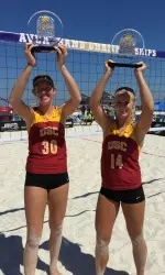 Kelly Claes and Sara Hughes