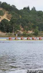 The USC varsity eight finished fourth in its C final.