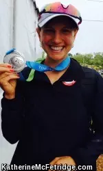 Former USC rowing captain Kate McFetridge won silver at the 2015 Pan Am Games.