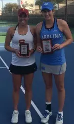 Giuliana Olmos was a singles finalist at the 2016 Freeman Memorial.