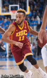 Jordan McLaughlin scored a season-best 23 points in the win at UCLA on Jan. 13.
