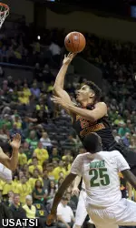 Freshman Bennie Boatwright had his first career double-double in the game at Oregon on Jan. 21, with a season-best 23 points and 12 rebounds.