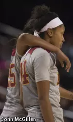 The Trojans snagged a big road win at Utah tonight.