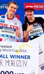 Vladimir Morozov and Katinka Hosszu