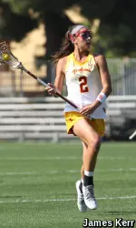Junior attacker Michaela Michael scored six goals in USC's 21-2 win over Stetson.