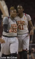 The Trojans combine forces for two final regular-season games at Galen Center this week.