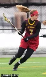 USC senior midfielder Amanda Johansen is one of 50 women named to the 2016 Tewaaraton Award watch list.