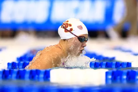 Riley Scott, 400 M.R. prelims, second day of the 2016 NCAA National Championships at Georgia Tech University. March 17, 201