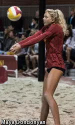 USC senior Zoe Nightingale