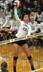 Incoming USC opposite hitter Daley Krage
