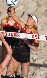 USC beach senior Zoe Nightingale