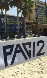 USC's Merle Norman Stadium will host the inaugural Pac-12 Beach Volleyball Championships.