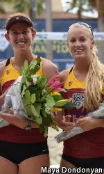 The Women of Troy are the first pair to win the Pac-12 Pairs Championship.