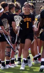 USC senior defender Courtney Tarleton is a four-time IWLCA All-Region selection.