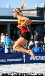 USC junior Nicolette Martin and her partner Allie Wheeler earned their 35th win of the season in a 3-0 sweep of Pepperdine.