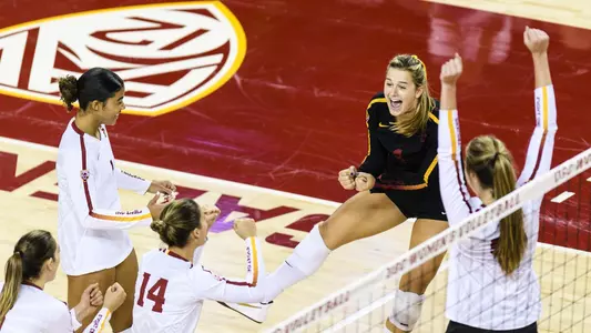 Victoria Garrick celebrate