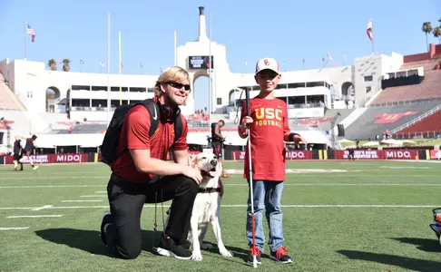 jake olson trojan outreach