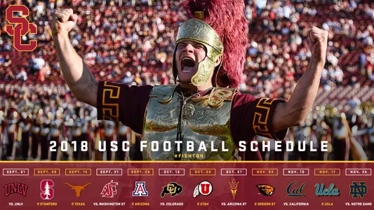 2018 USC Football Schedule