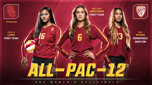 2017 Women's Volleyball All-Pac-12