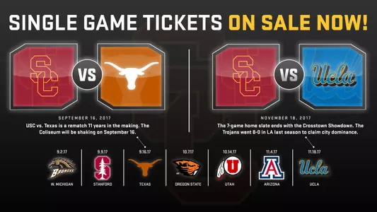 2017 Single Game Tickets