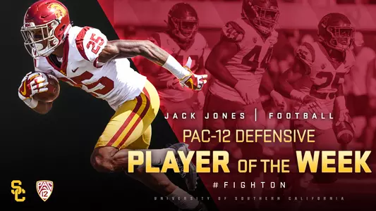 Jack Jones Def. Player of the Week