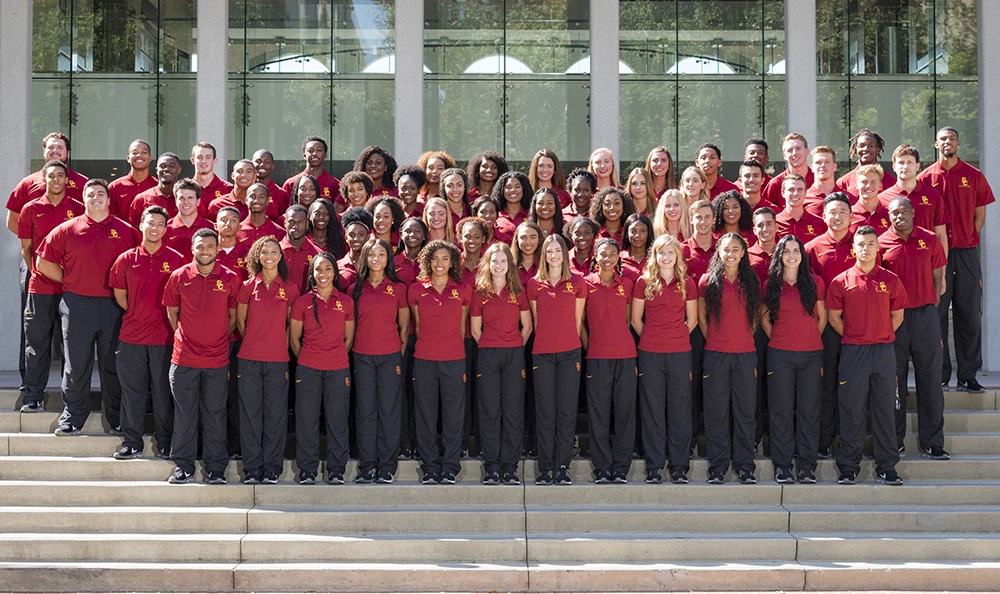 2018 USC Track & Field Team Photo