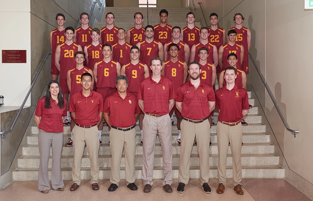 2018 USC Men's Volleyball Team Photo