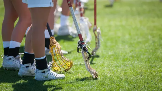 USC Women's Lacrosse Team Sticks Field