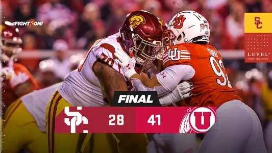 Utah defeats USC, 41-28