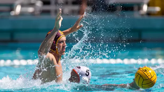 Marko Vavic defends a Pacific player