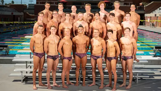 2018 USC Trojans Men's Swim & Dive Team Photo