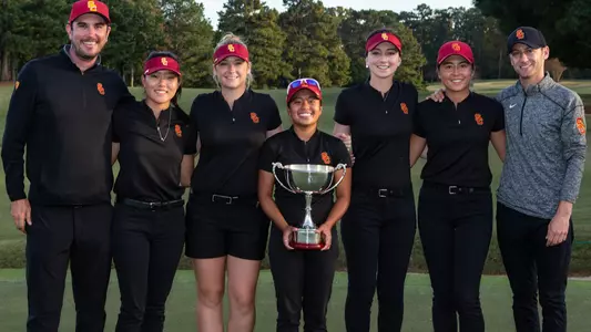 USC Women's Golf defends East Lake Cup title